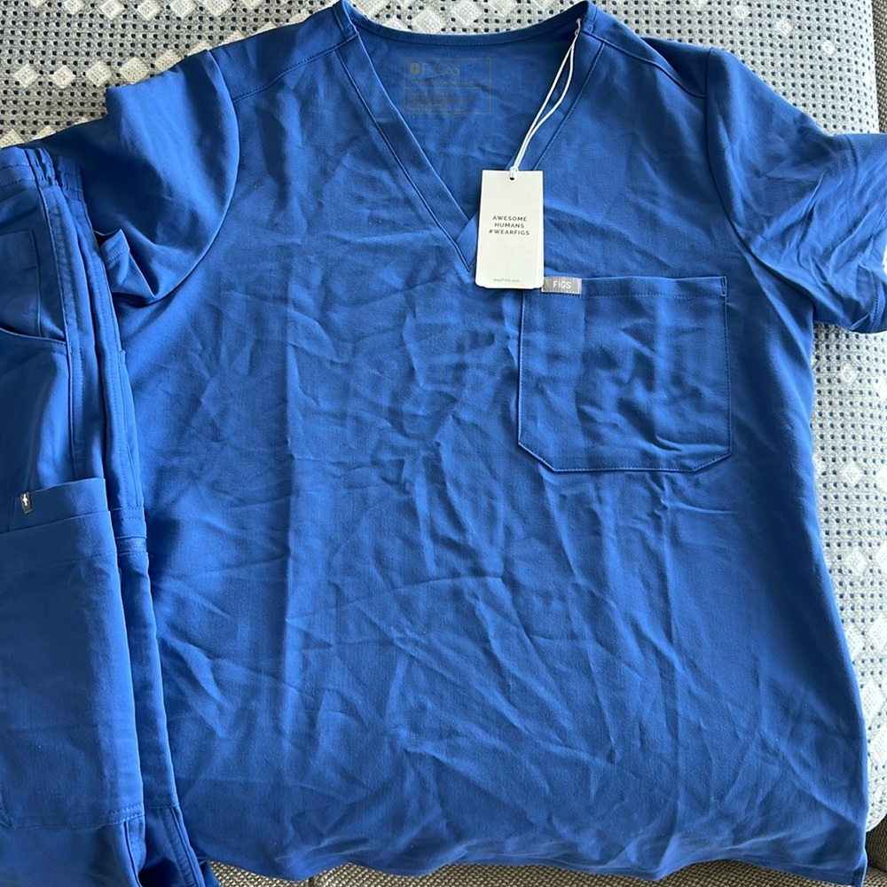 Royal blue fig set